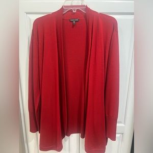 Eileen Fisher Open Front Cardigan Sweater Size Large